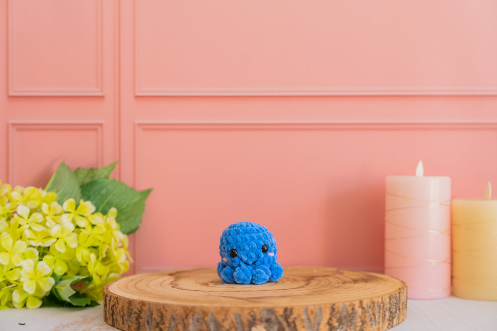 Mini Poulpi Bleu