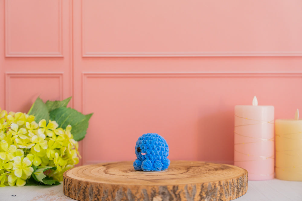 Mini Poulpi Bleu