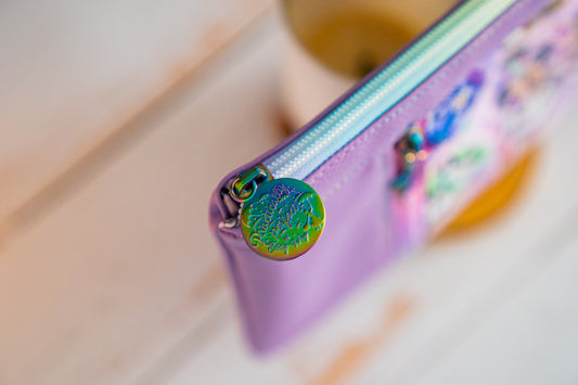 Pochette Tissu & Simili Cuir - Mary Poppins