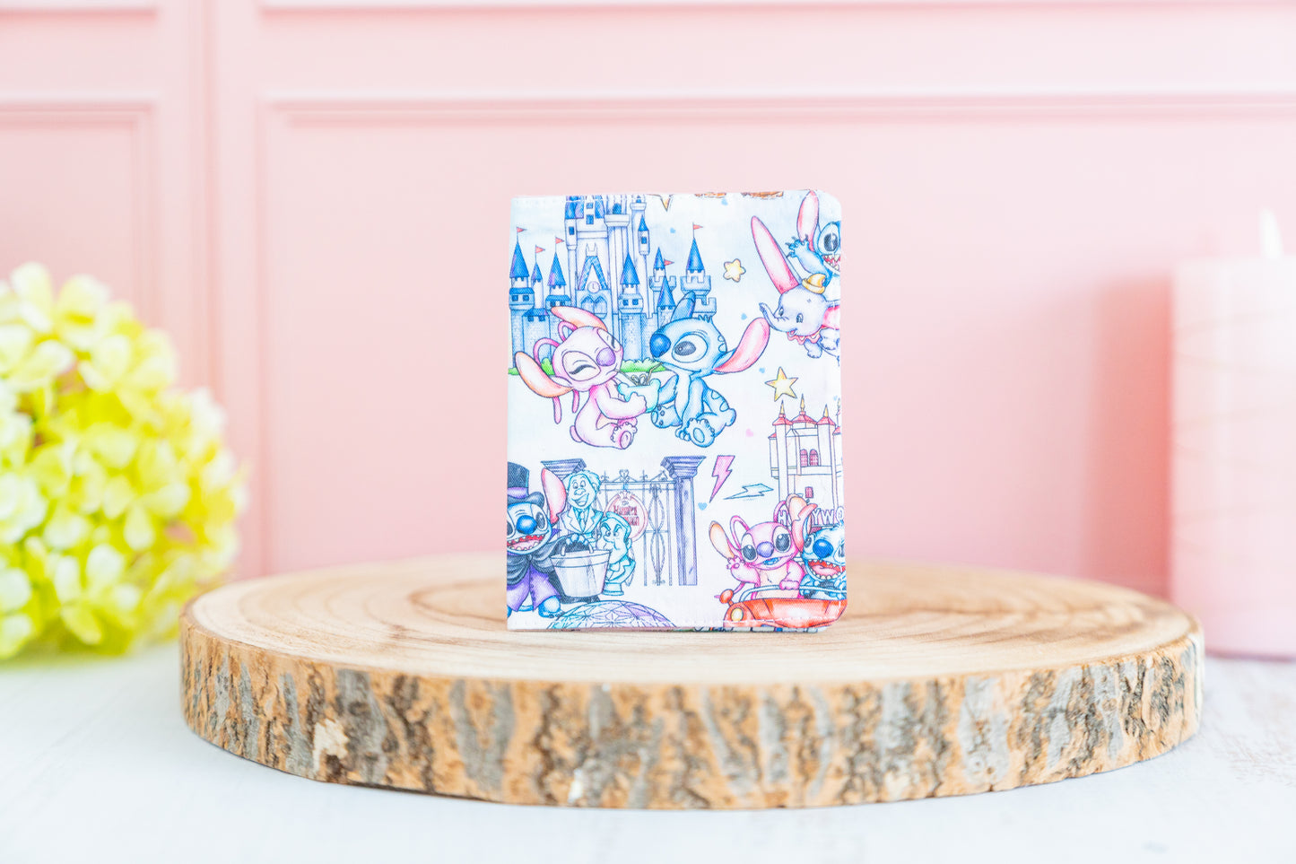 Protège Passeport - Stitch & Angel WDW