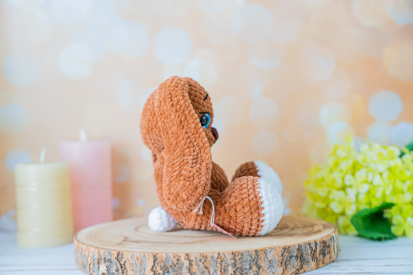 Peluche Lapin chocolat
