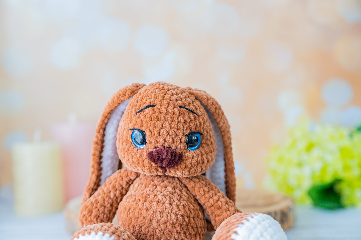 Peluche Lapin chocolat