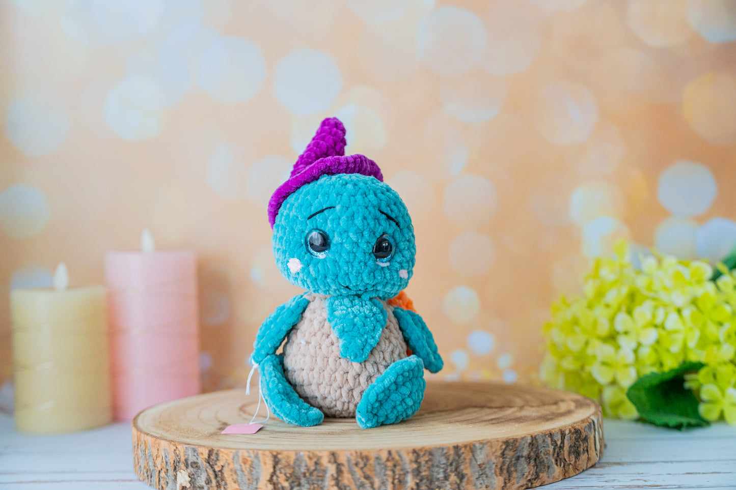 Peluche Tortue Sorcière
