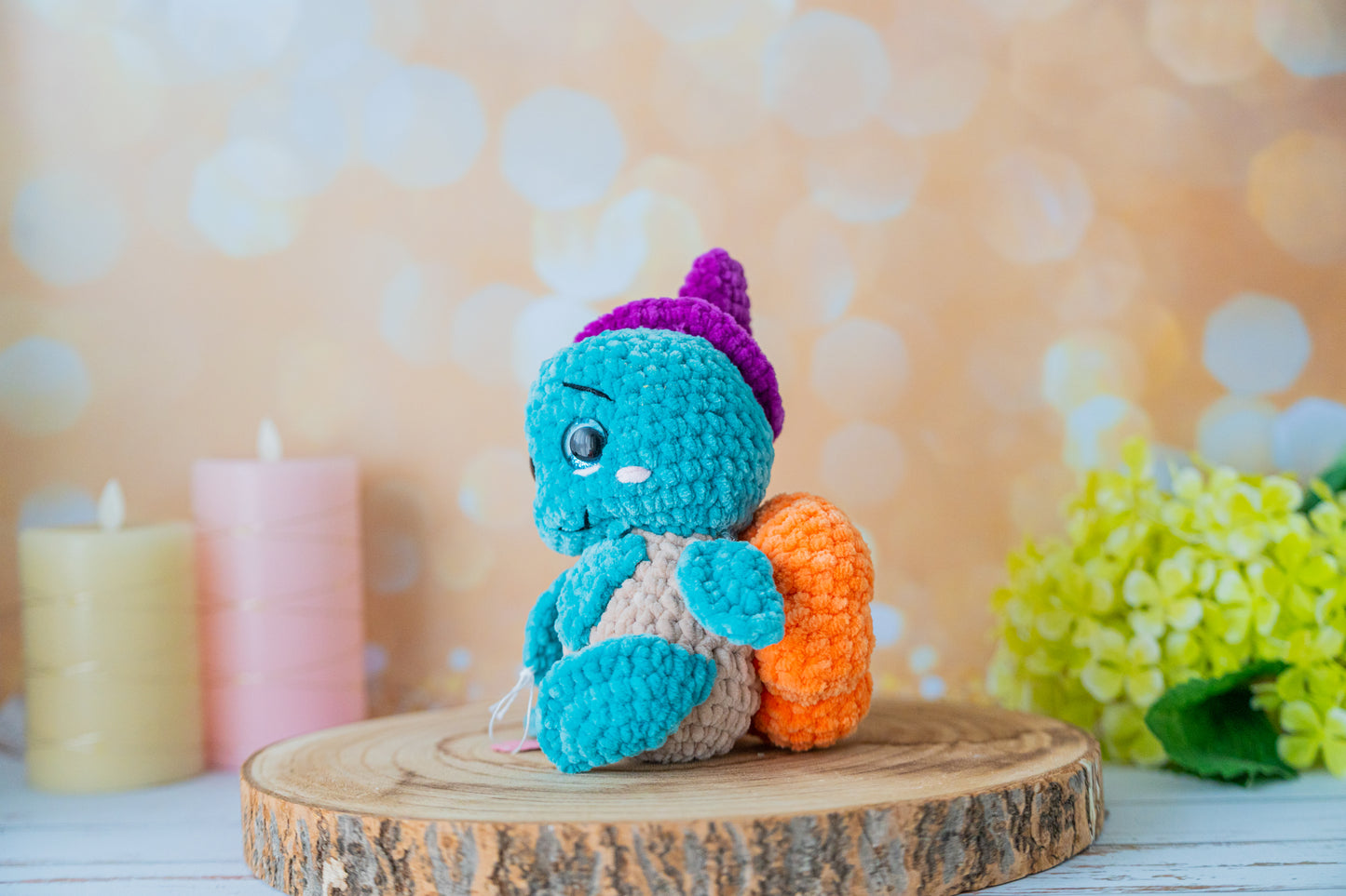 Peluche Tortue Sorcière
