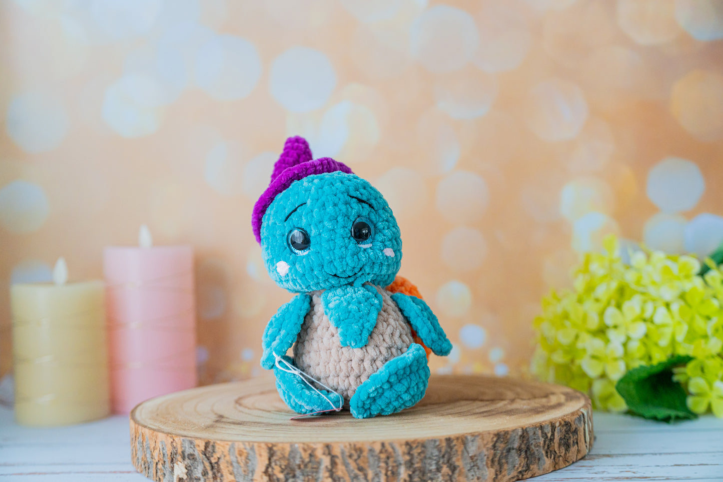 Peluche Tortue Sorcière