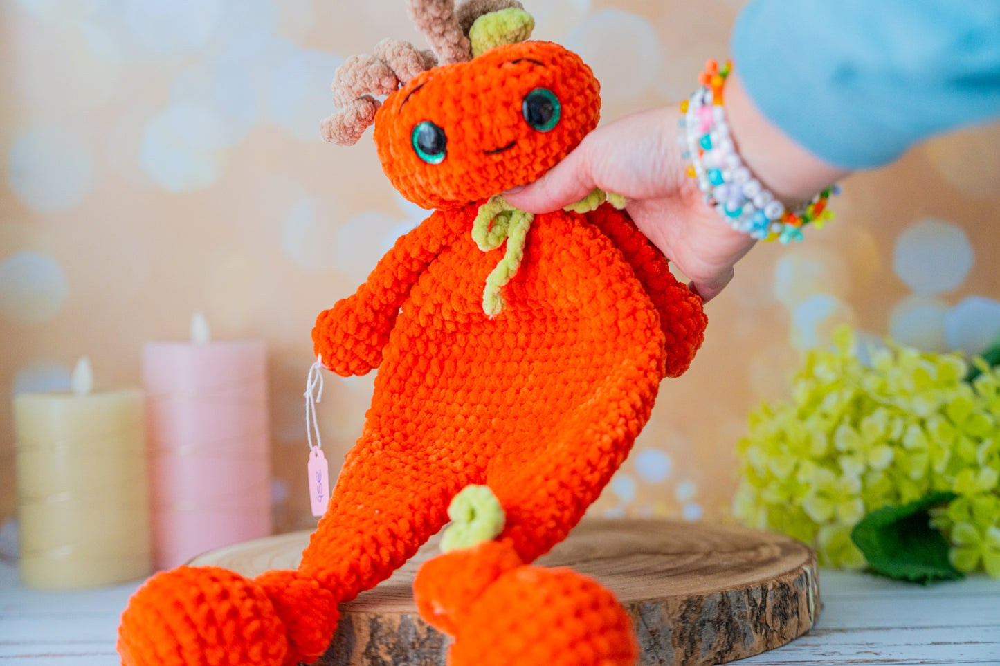 Peluche Doudou Citrouille