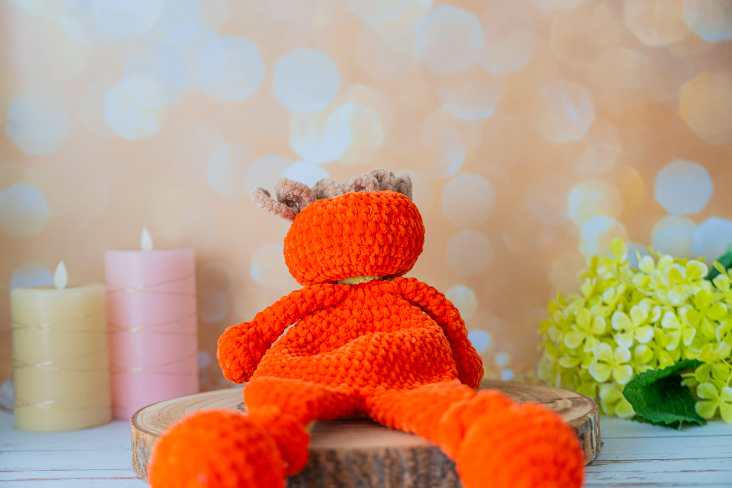 Peluche Doudou Citrouille