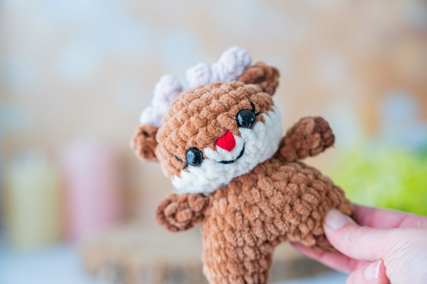 Peluche Rudy le renne