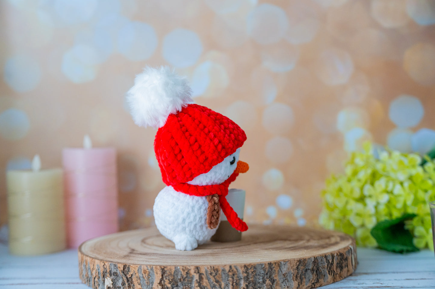 Peluche Bouli le bonhomme de neige