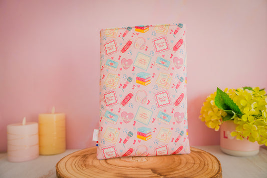 Pochette à Livre (Taille M) - Off Campus rose