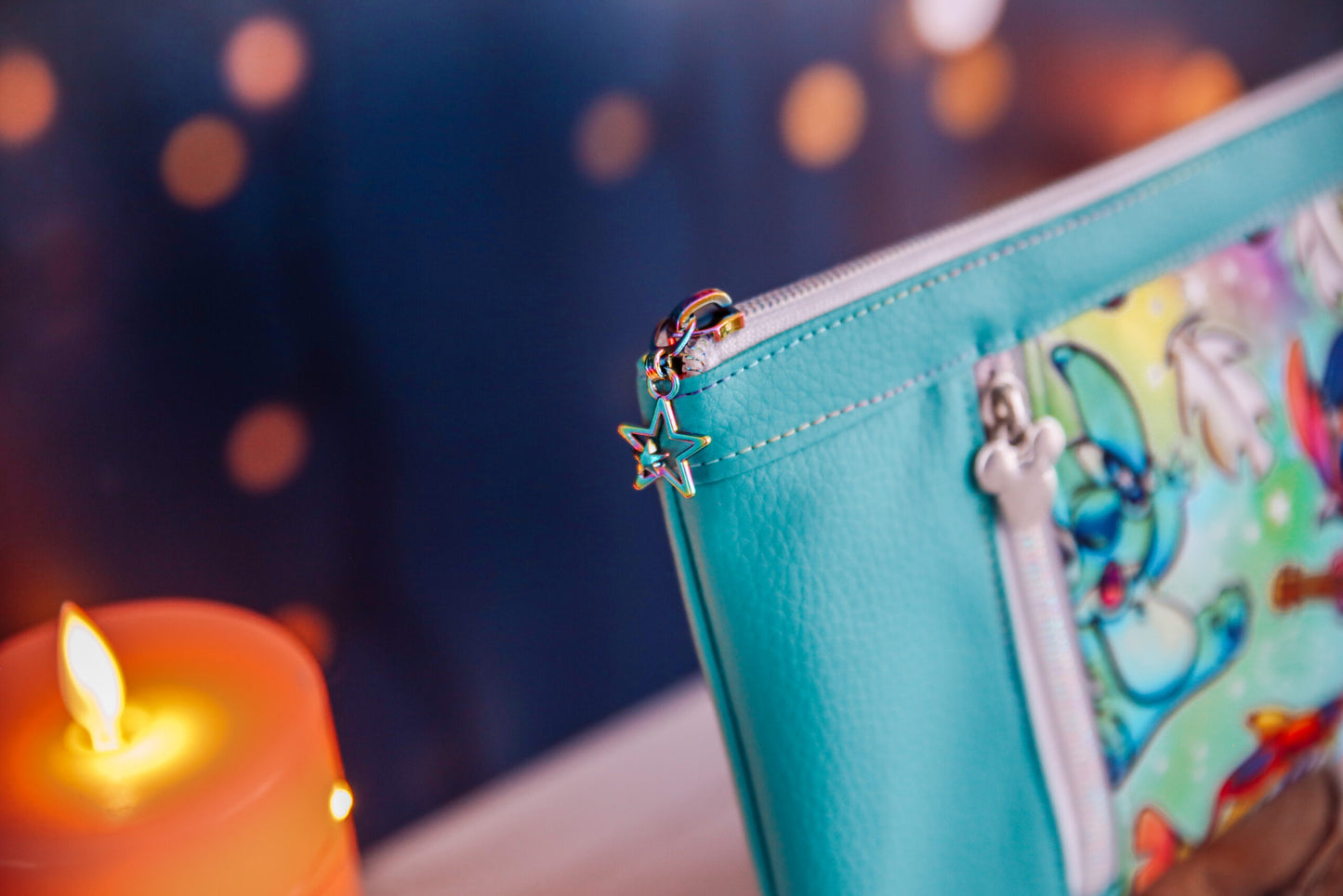 Pochette Tissu & Simili Cuir - Stitch