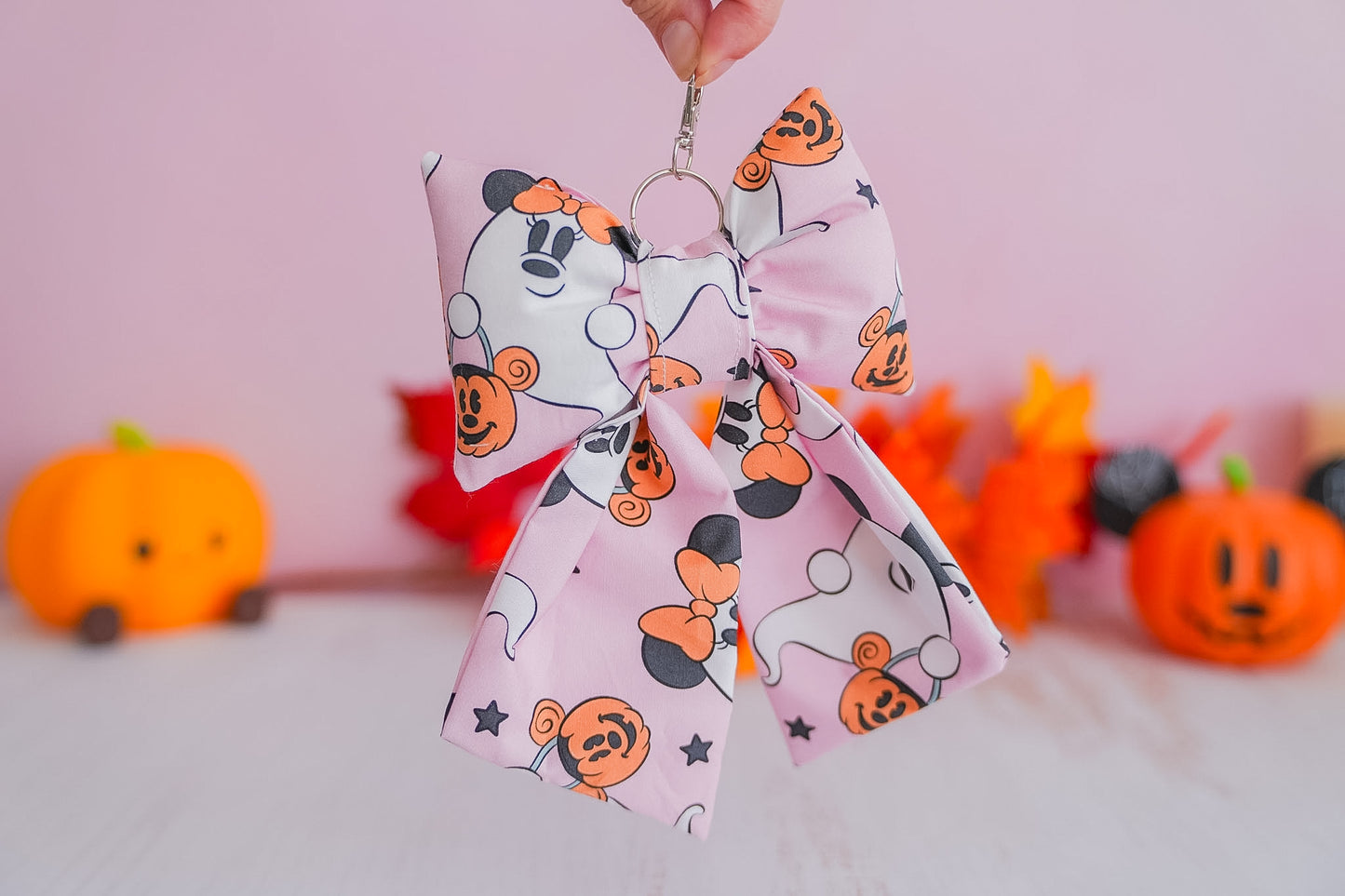 Précommande Noeud Porte Clé - Mickey Ghost