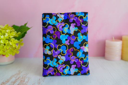 Pochette à Livre (Taille S) - Mickey Bleu & Violet