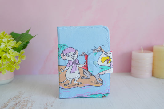 Pochette de voyage - Bernard & Bianca (Upcycling)