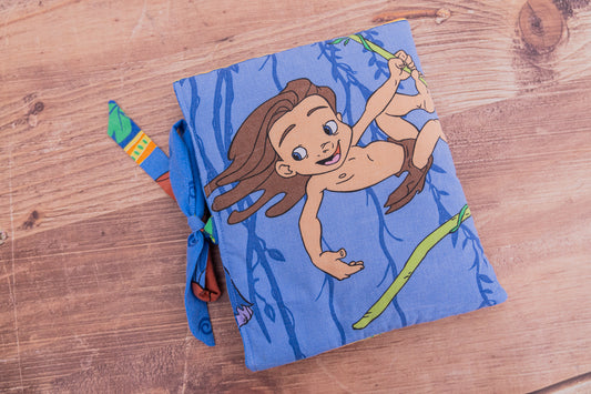 Pochette à Livre (Taille M) - Tarzan 1 (Upcyclée)