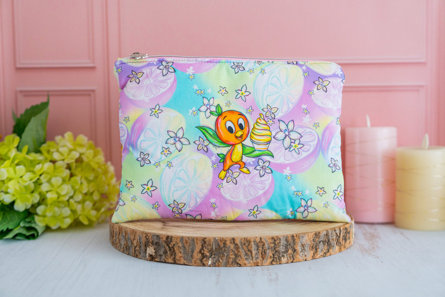 Pochette Tablette - Orange Bird