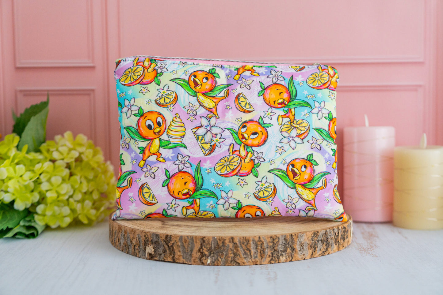 Pochette Tablette - Orange Bird