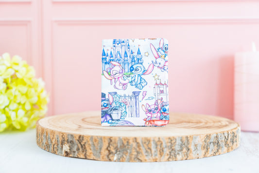 Protège Passeport - Stitch & Angel WDW
