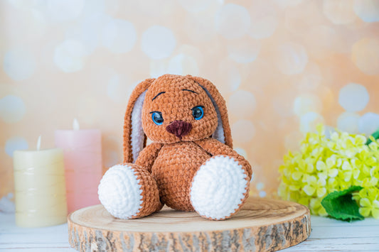 Peluche Lapin chocolat