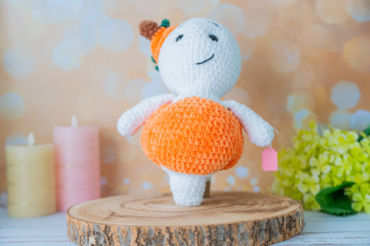 Peluche Fantôme Citrouille