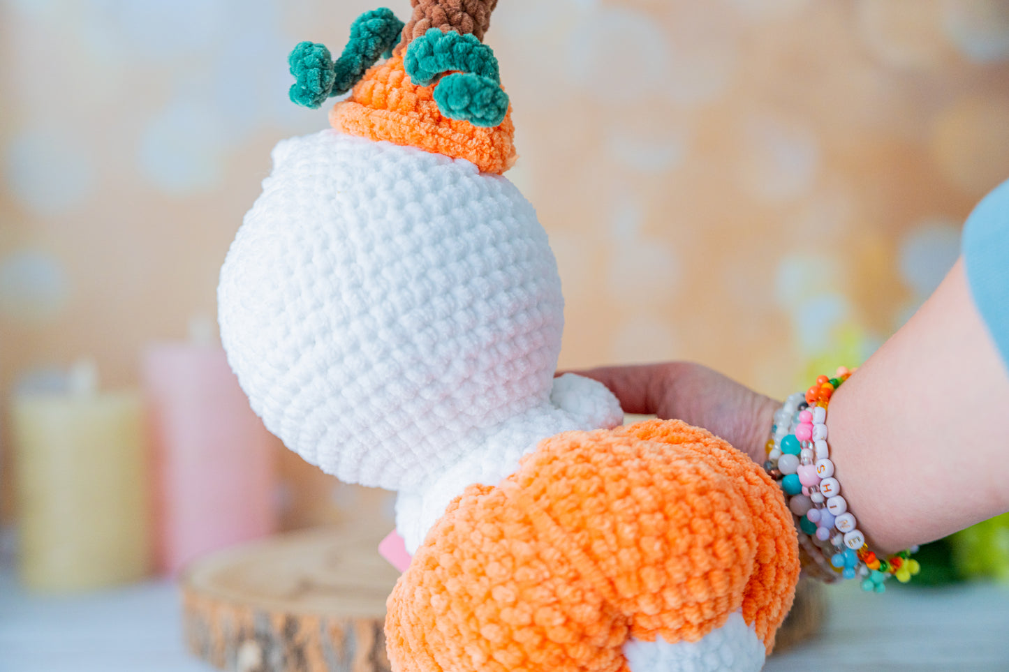 Peluche Fantôme Citrouille