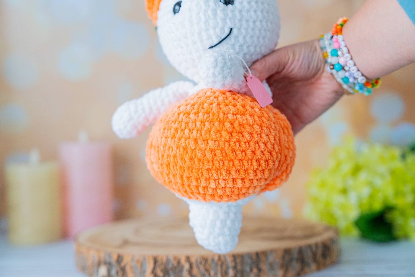 Peluche Fantôme Citrouille