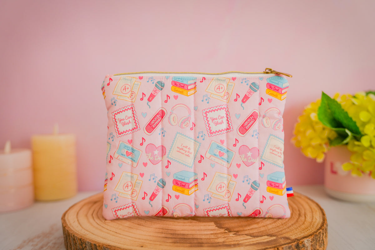 Pochette Plate - Off Campus Rose