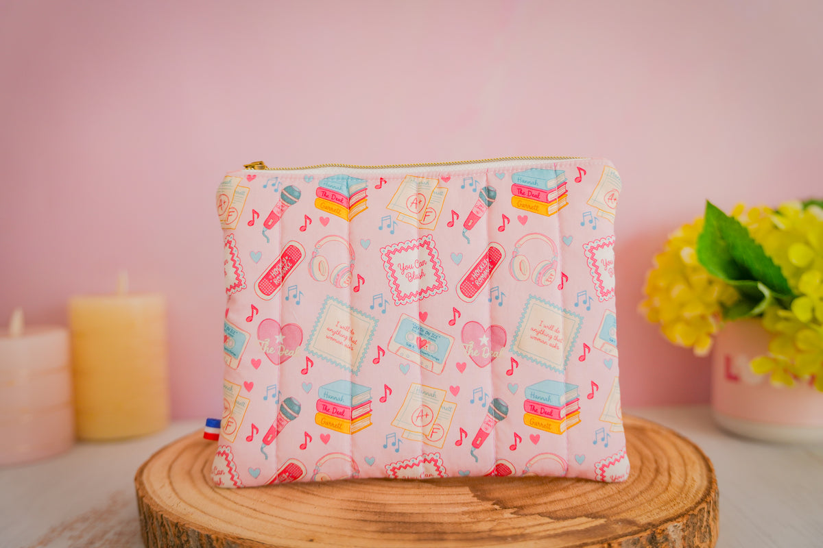 Pochette Plate - Off Campus Rose