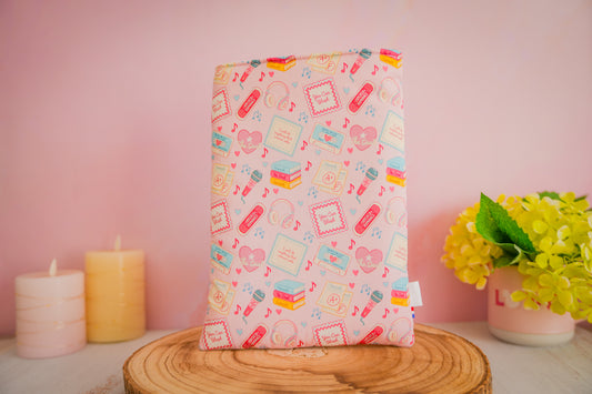 Pochette à Livre (Taille M) - Off Campus rose