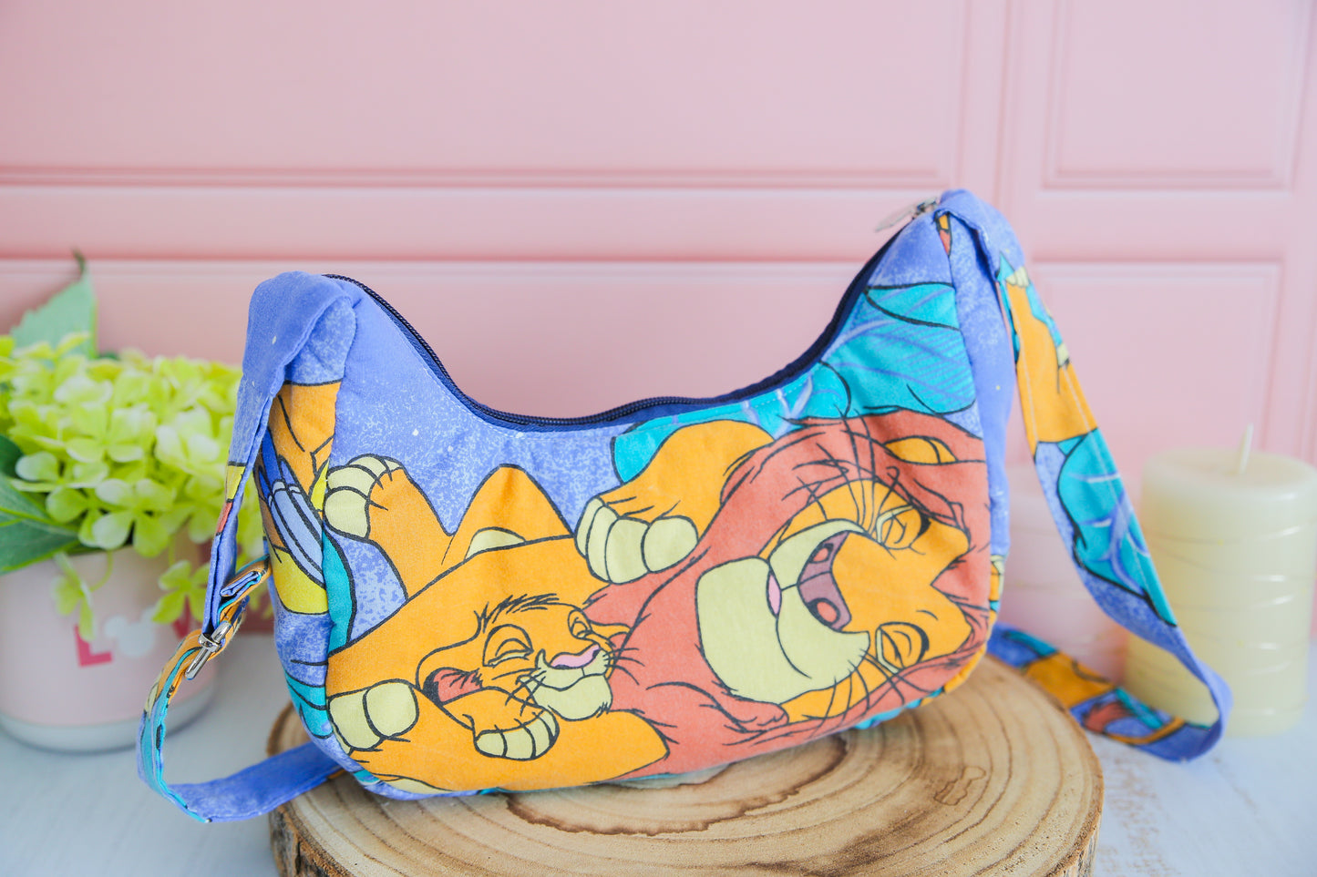 Sac à main Boho (taille L) - Le Roi Lion (Prototype)