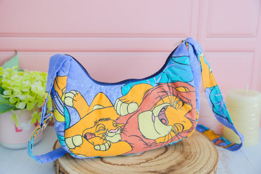 Sac à main Boho (taille L) - Le Roi Lion (Prototype)