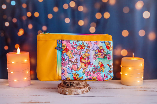 Pochette Tissu & Simili Cuir - Winnie