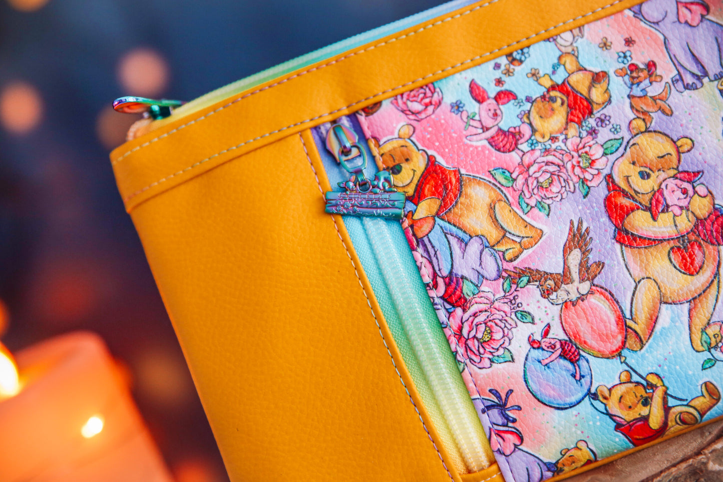 Pochette Tissu & Simili Cuir - Winnie