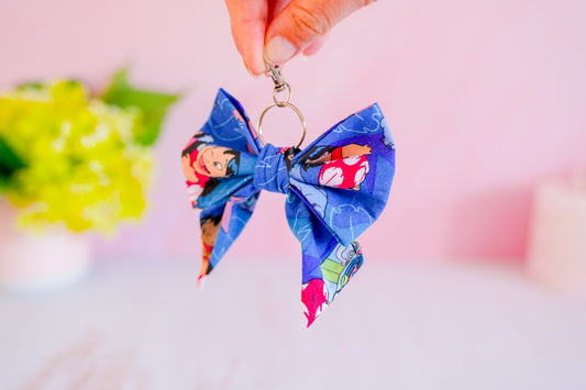 Noeud Porte Clé - Lilo & Stitch