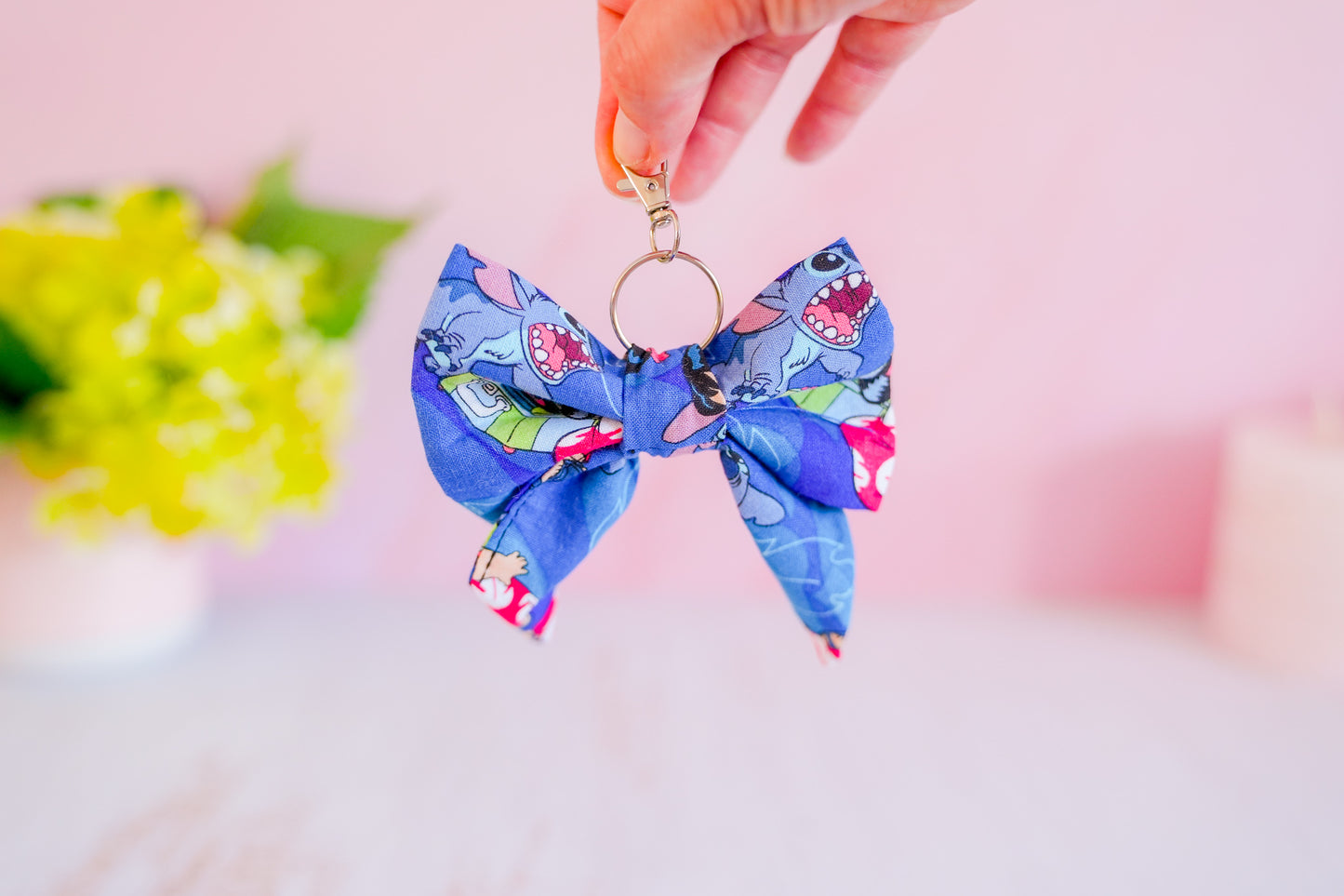 Noeud Porte Clé - Lilo & Stitch