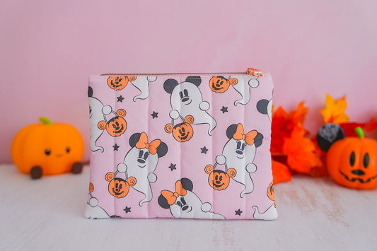 Pochette Plate -  Halloween Mickey & Minnie ghosts (précommande)
