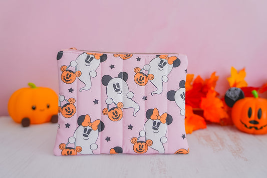 Pochette Plate -  Halloween Mickey & Minnie ghosts (précommande)