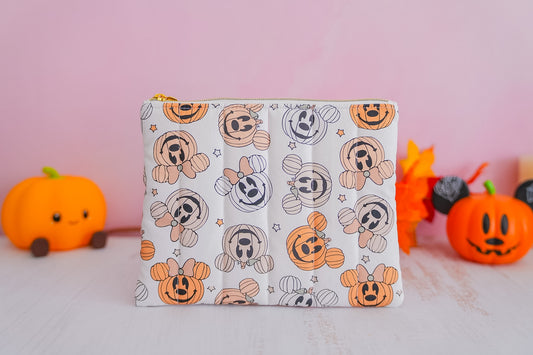 Pochette Plate -  Halloween Mickey & Minnie Pumpkin (précommande)