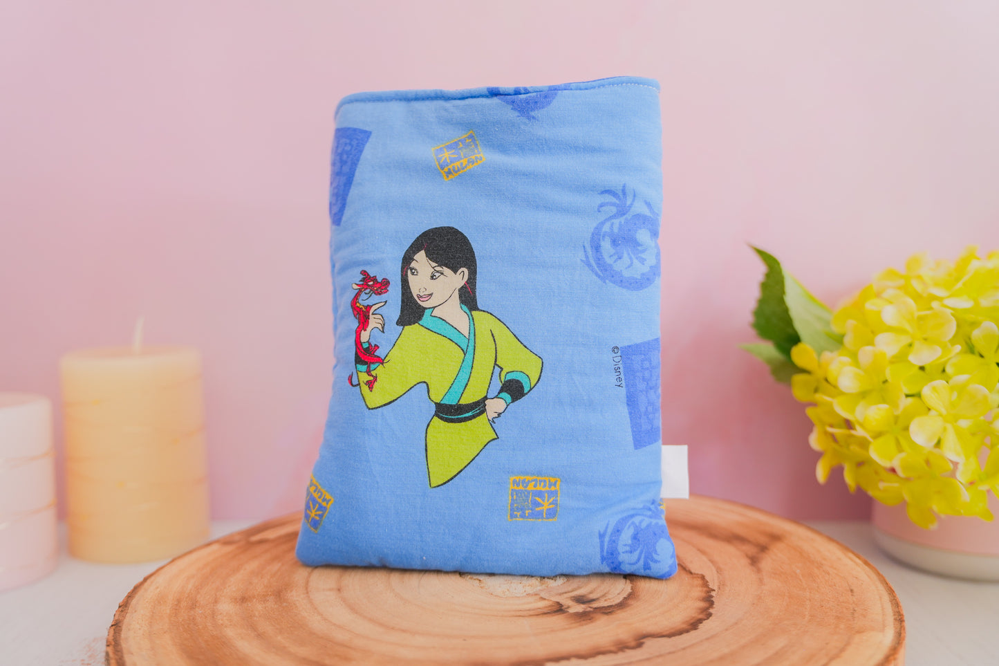Pochette à Livre (Taille S) - Mulan (Upcycling)