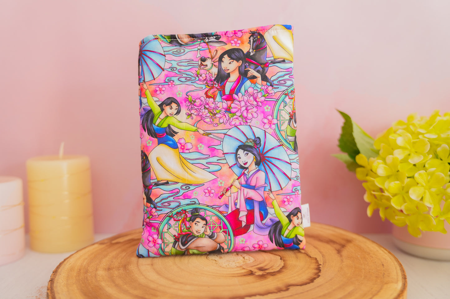 Pochette à Livre (Taille S) - Mulan rose