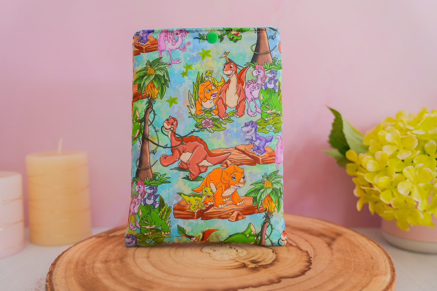 Pochette à Livre (Taille S) - Le petit Dinosaure