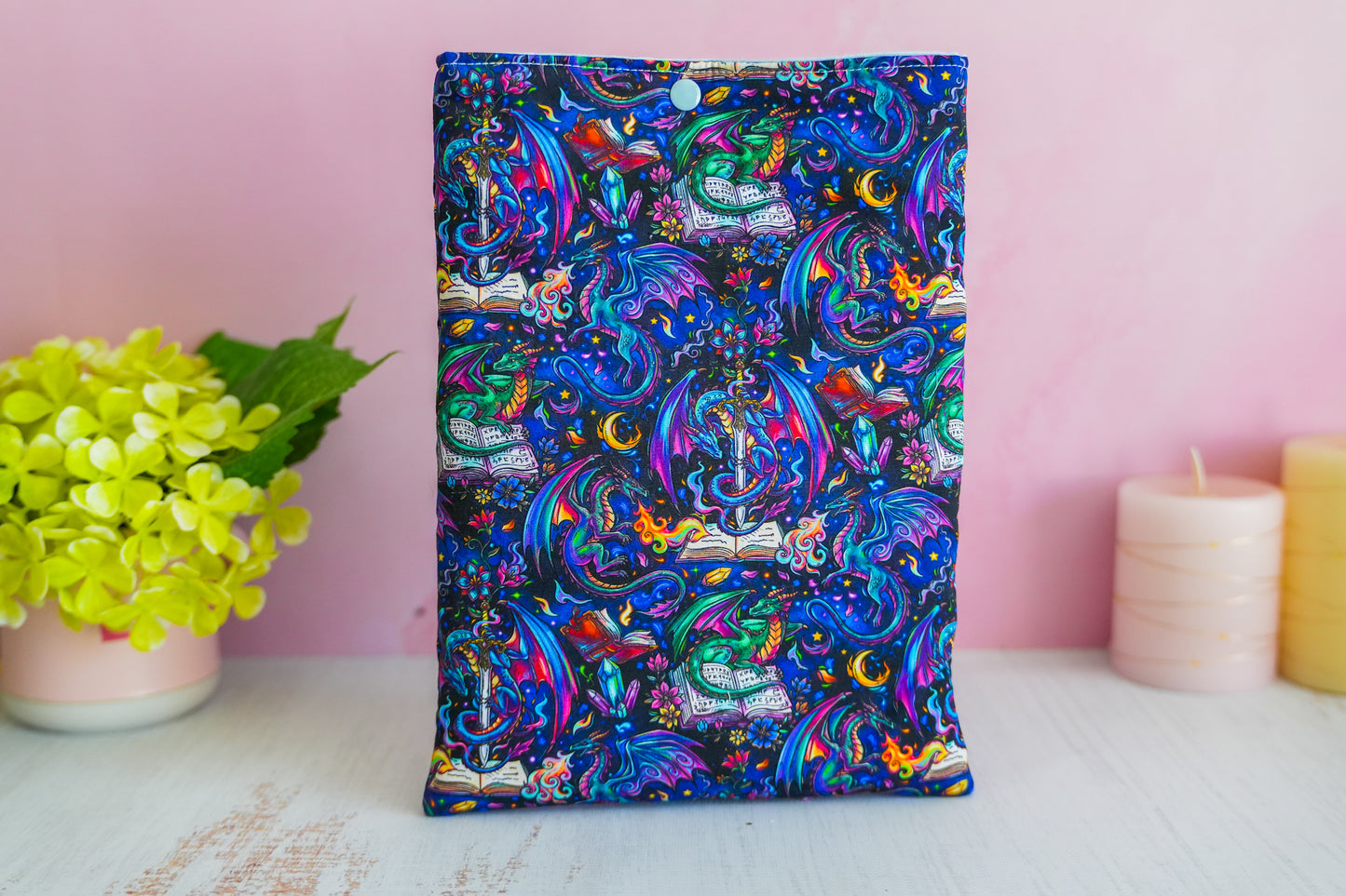 Pochette à Livre (Taille M) - Dragons