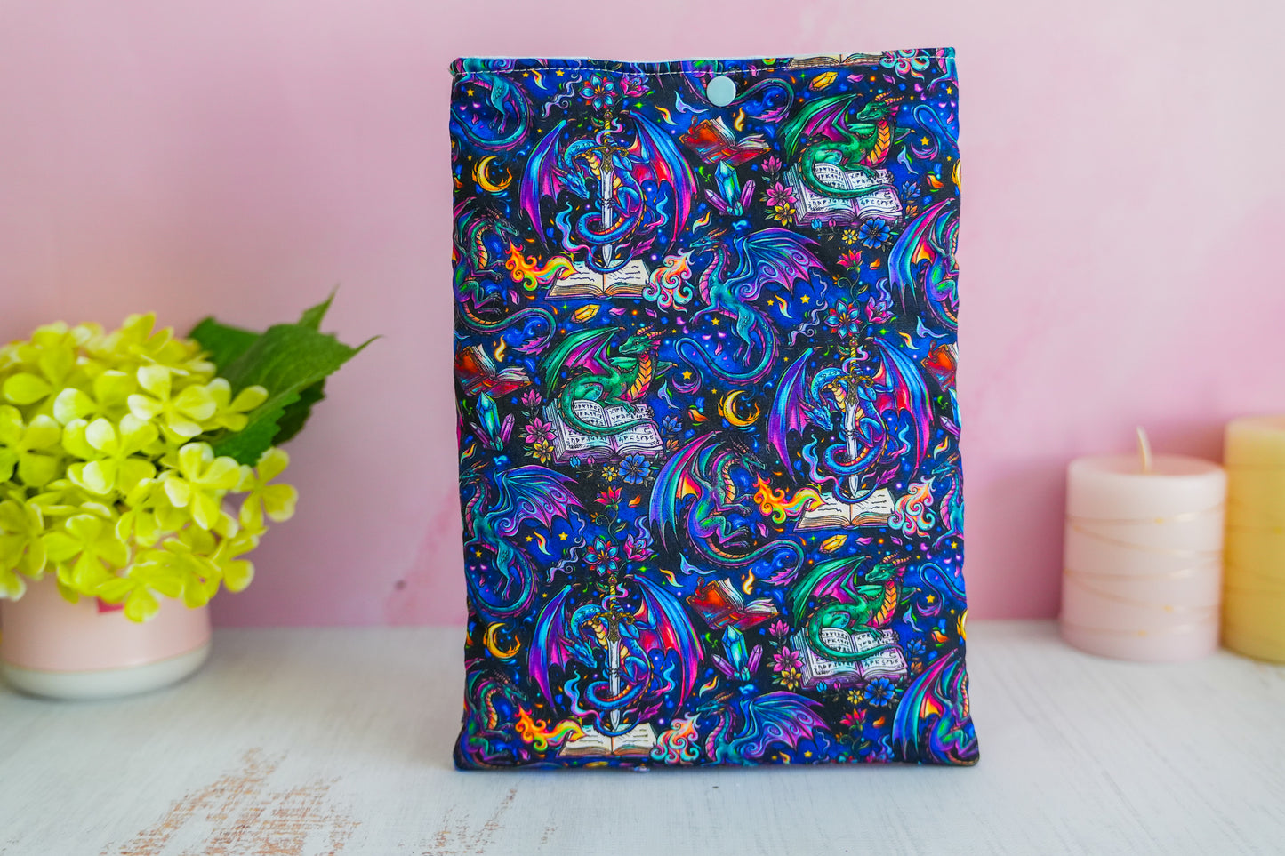 Pochette à Livre (Taille M) - Dragons