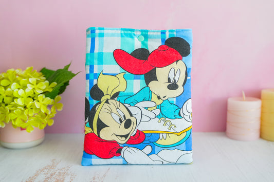 Pochette à Livre (Taille M) - Mickey & Minnie