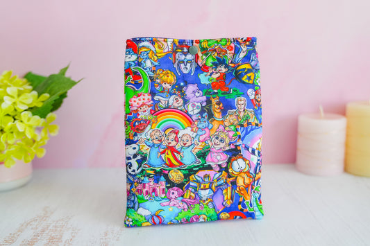 Pochette à Livre (Taille S) - Dessins animés années 80