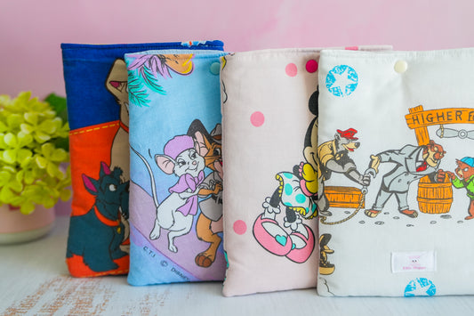 Pochettes à Livres (Taille S) - Disney (Upcycling)
