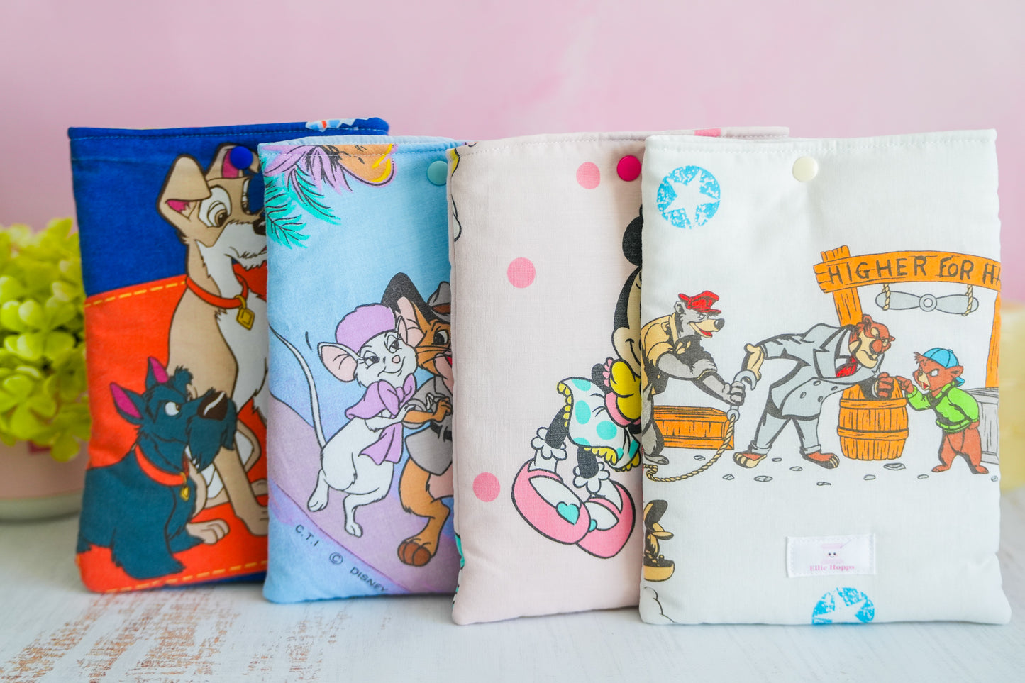 Pochettes à Livres (Taille S) - Disney (Upcycling)