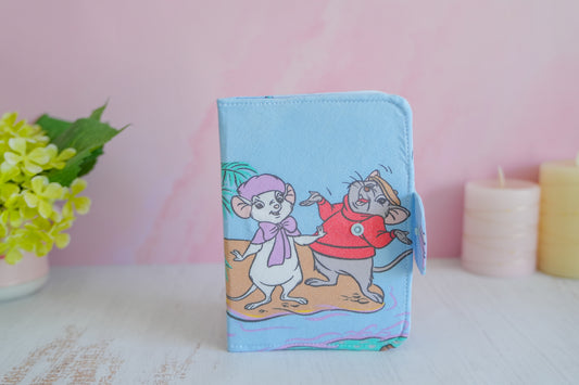 Pochette de voyage - Bernard & Bianca (Upcycling)