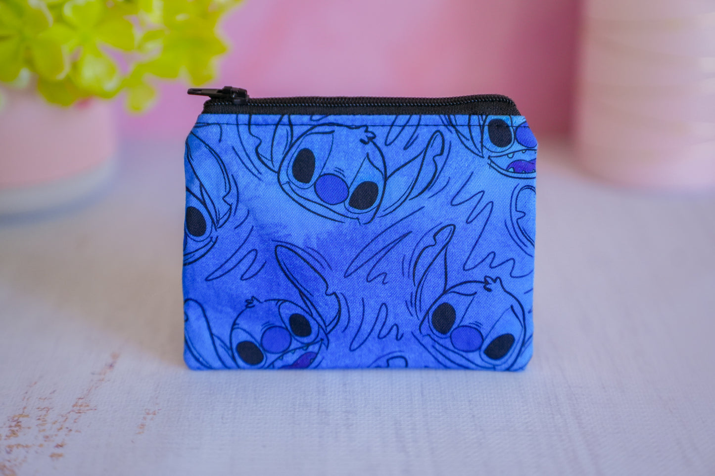 Porte Monnaie - Stitch Bleu