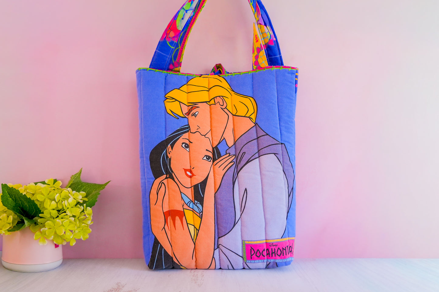 Tote Bag upcycling - Pocahontas